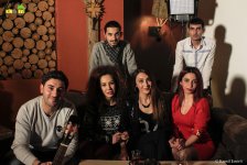 Adriano Çelentano və Azərbaycan aparıcıları (VİDEO/FOTO)