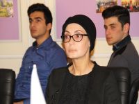 Bilik Fondunda “Yarımçıq xatirələr” filminin yaradıcıları ilə görüş keçirilib  (FOTO)