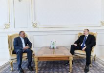 Prezident İlham Əliyev Pakistanın səfirinin etimadnaməsini qəbul edib (FOTO) (YENİLƏNİB)