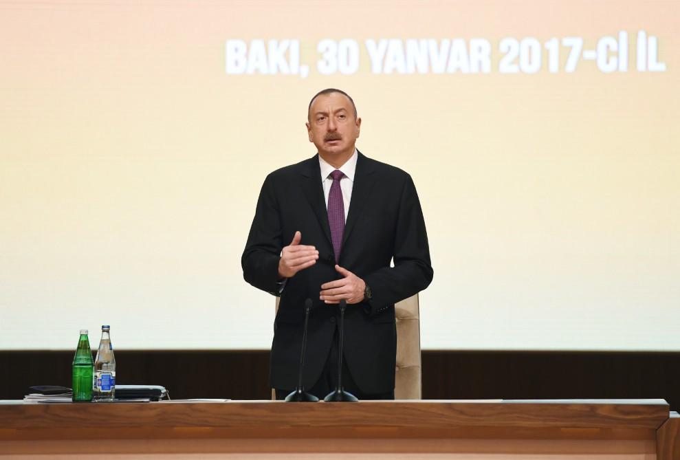 Prezident İlham Əliyev: Apardığımız dərin islahatlar nəticəsində biz bu inkişafı təmin edə bilmişik