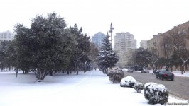 Mənzərəsi dəyişən Bakı (FOTOSESSİYA)