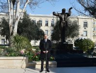 Prezident İlham Əliyev: Bizim gücümüzün mənbəyi milli tariximizdir, keçmişimizdir, mədəniyyətimizdir (YENİLƏNİB-2) (FOTO)