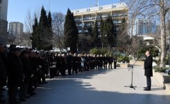Prezident İlham Əliyev: Bizim gücümüzün mənbəyi milli tariximizdir, keçmişimizdir, mədəniyyətimizdir (YENİLƏNİB-2) (FOTO)