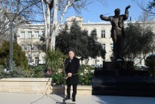 Prezident İlham Əliyev: Bizim gücümüzün mənbəyi milli tariximizdir, keçmişimizdir, mədəniyyətimizdir (YENİLƏNİB-2) (FOTO)