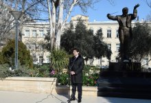Prezident İlham Əliyev: Bizim gücümüzün mənbəyi milli tariximizdir, keçmişimizdir, mədəniyyətimizdir (YENİLƏNİB-2) (FOTO)
