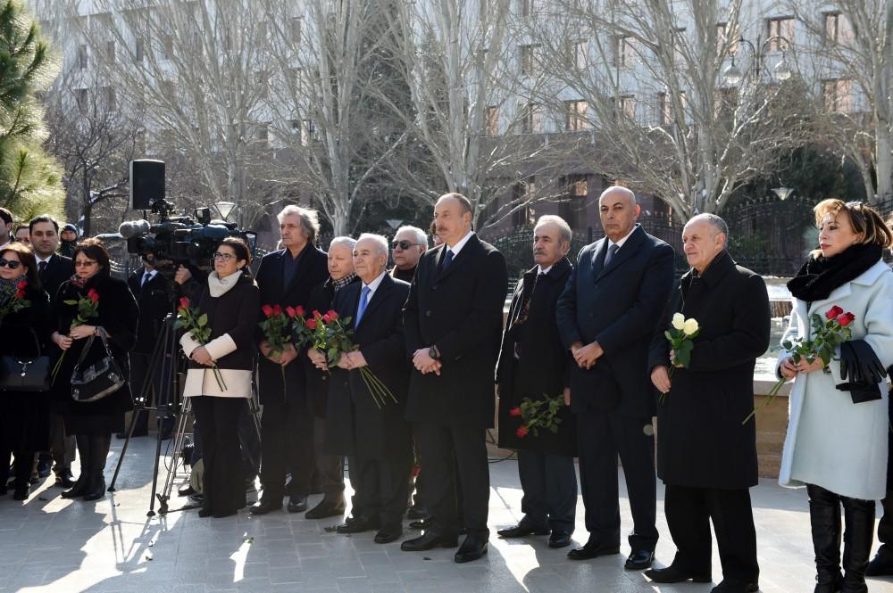 Prezident İlham Əliyev: Bizim gücümüzün mənbəyi milli tariximizdir, keçmişimizdir, mədəniyyətimizdir (YENİLƏNİB-2) (FOTO)