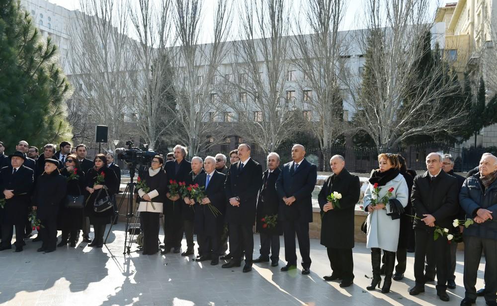 Prezident İlham Əliyev: Bizim gücümüzün mənbəyi milli tariximizdir, keçmişimizdir, mədəniyyətimizdir (YENİLƏNİB-2) (FOTO)