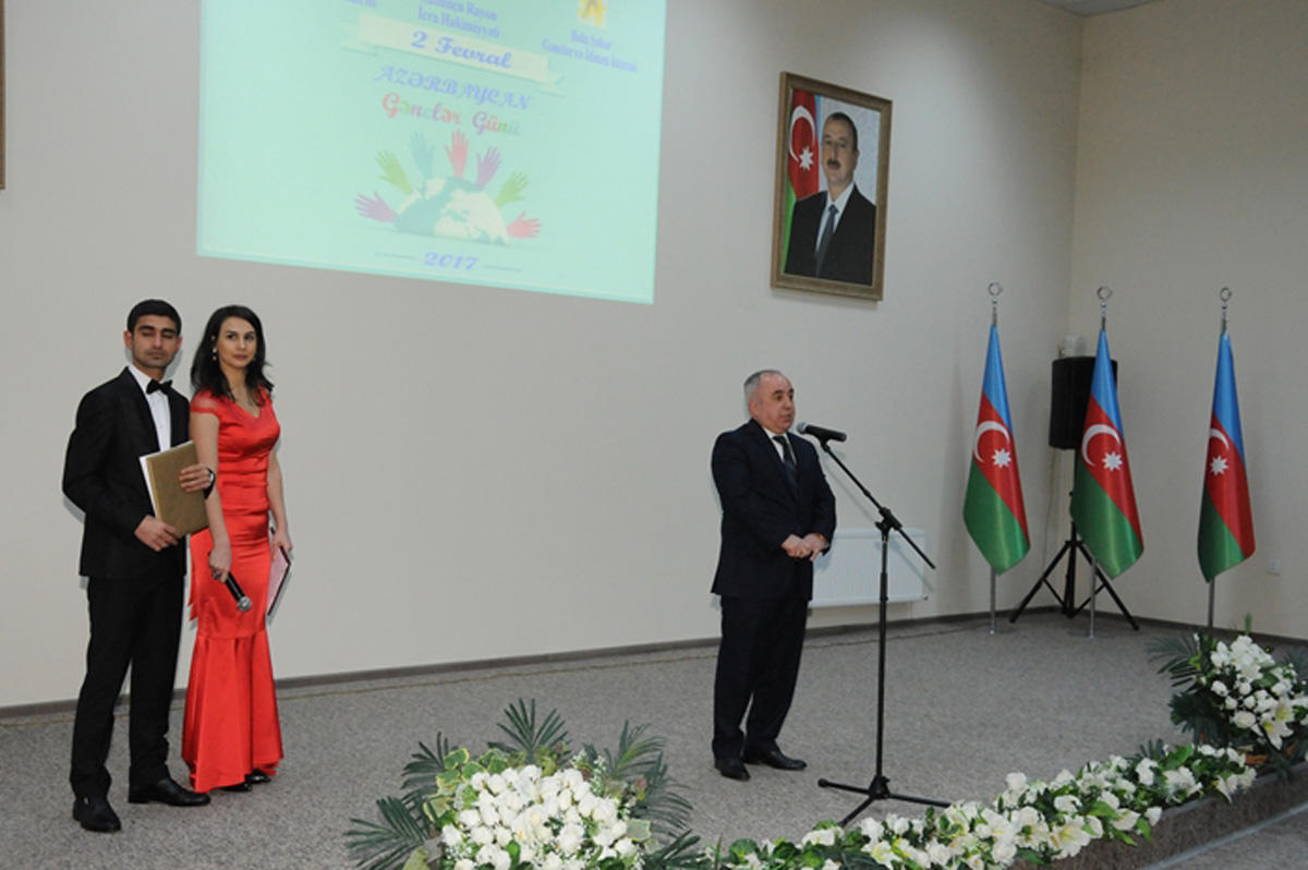 Sabunçuda Gənclər Günü münasibəti ilə tədbir keçirilib (FOTO)