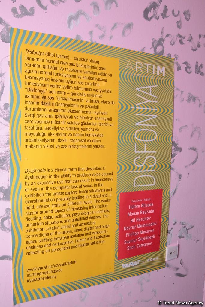 “Disfoniya” qrup sərgisi keçirilib  (FOTO)