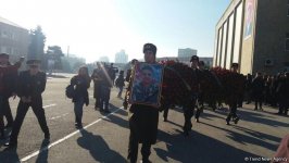 Şəhid Çingiz Qurbanovla vida mərasimi keçirilib (FOTO) (YENİLƏNİB-2)
