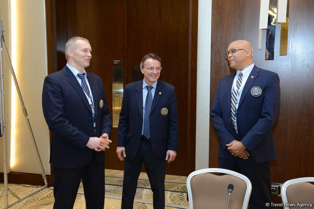 Bakıda kişi idman gimnastikası üzrə FIG beynəlxalq hakimlik kursları start götürüb (FOTO)
