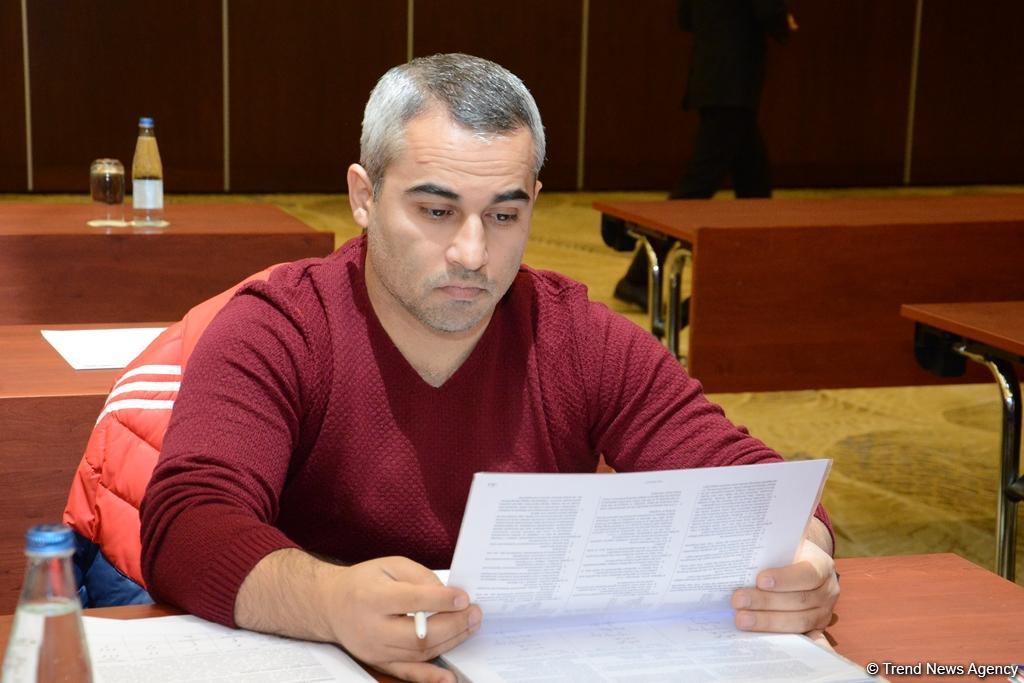 Bakıda kişi idman gimnastikası üzrə FIG beynəlxalq hakimlik kursları start götürüb (FOTO)