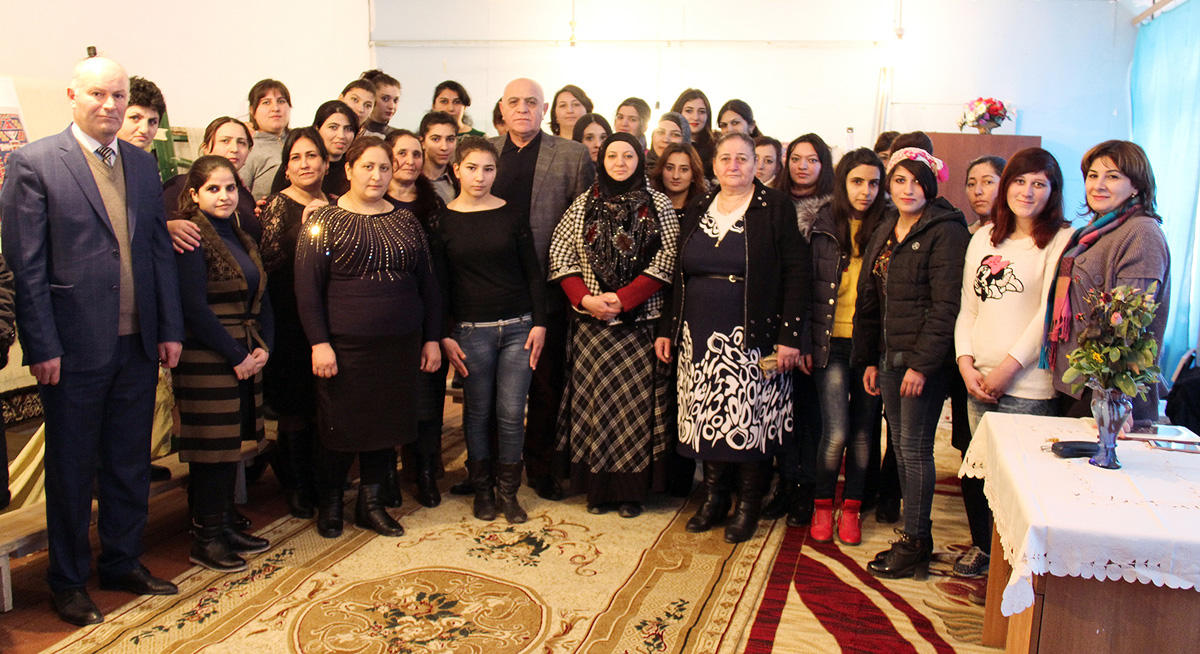 Vidadi Muradov: Şəmkir Gəncəbasar bölgəsinin zəngin xalçaçılıq ənənələrinə malikdir (FOTO)