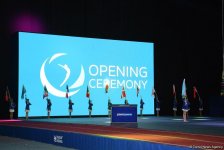 Bakıda batut gimnastikası və tamblinq üzrə Dünya Kubokunun açılış mərasiminin əsas məşqləri keçirilib (FOTOREPORTAJ)