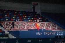 Bakıda batut gimnastikası və tamblinq üzrə Dünya Kubokunun açılış mərasiminin əsas məşqləri keçirilib (FOTOREPORTAJ)