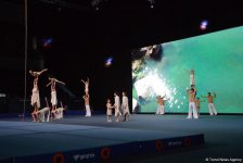 Bakıda batut gimnastikası və tamblinq üzrə Dünya Kubokunun açılış mərasiminin əsas məşqləri keçirilib (FOTOREPORTAJ)
