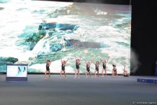 Bakıda batut gimnastikası və tamblinq üzrə Dünya Kubokunun açılış mərasiminin əsas məşqləri keçirilib (FOTOREPORTAJ)