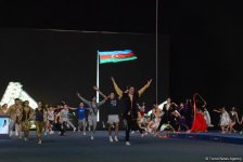 Bakıda batut gimnastikası və tamblinq üzrə Dünya Kubokunun açılış mərasiminin əsas məşqləri keçirilib (FOTOREPORTAJ)