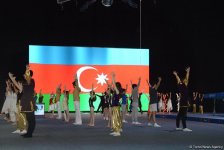 Bakıda batut gimnastikası və tamblinq üzrə Dünya Kubokunun açılış mərasiminin əsas məşqləri keçirilib (FOTOREPORTAJ)