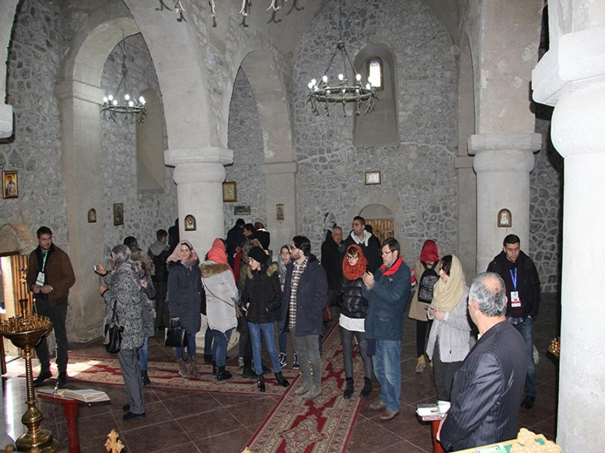 IV Beynəlxalq multikulturalizm məktəbinin iştirakçıları Qəbələdə  (FOTO)
