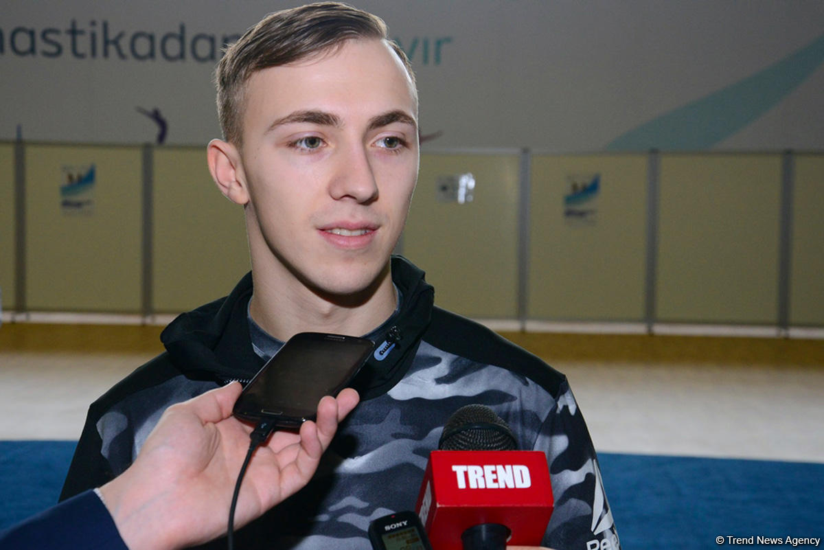 Olimpiya çempionu: Belarusun batut gimnastikası üzrə milli komandası Dünya kubokunda yüksək səviyyədə çıxış etməyə hazırdır (FOTO)
