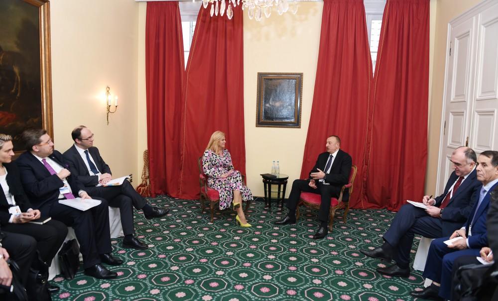 Prezident İlham Əliyev Xorvatiyaya səfərə dəvət olunub (FOTO) (YENİLƏNİB)