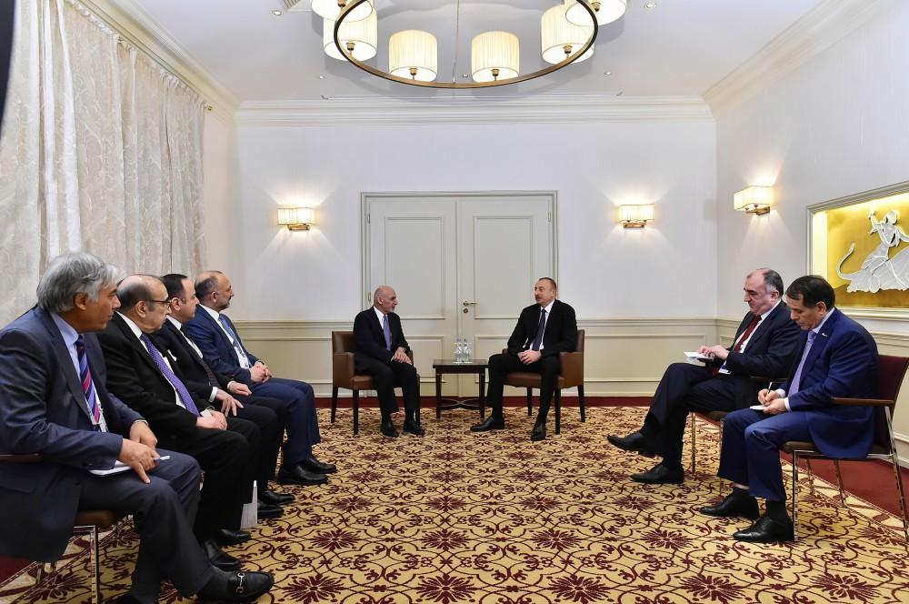 Münxendə Azərbaycan və Əfqanıstan prezidentlərinin görüşü olub (FOTO)