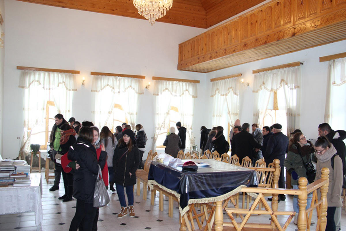 IV Beynəlxalq multikulturalizm məktəbinin iştirakçıları Oğuzda olub (FOTO)