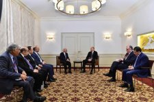 Münxendə Azərbaycan və Əfqanıstan prezidentlərinin görüşü olub (FOTO)