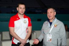 Bakıda batut gimnastikası üzrə Dünya Kuboku iştirakçılarının podium məşqləri başlayıb (FOTO)