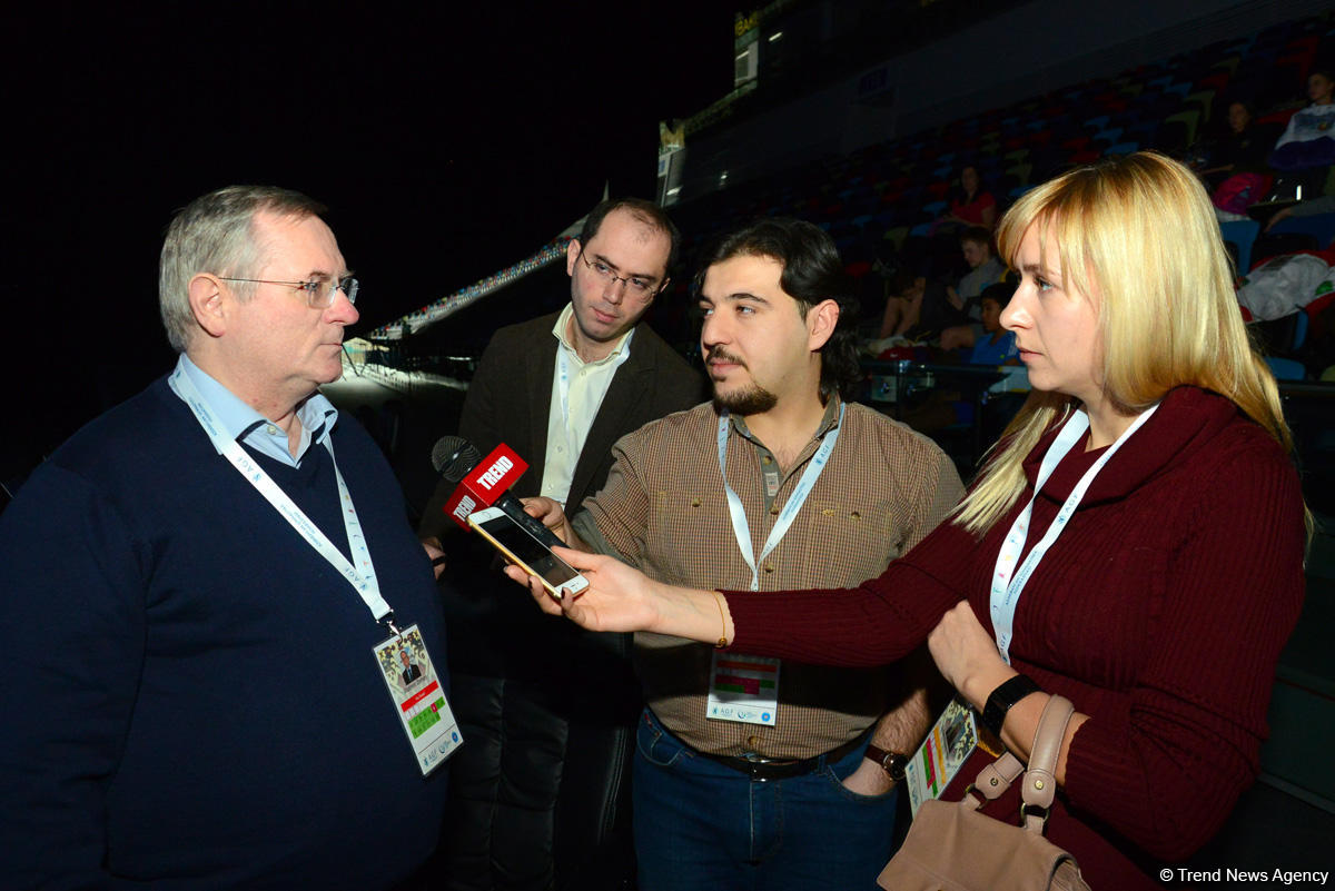 UEG texniki komitənin rəhbəri: Batut gimnastikası və tamblinq üzrə Dünya kubokunun təşkilatçıları böyük işlər görüb  (FOTO)