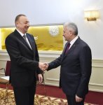 Prezident İlham Əliyevin Münhendə Türkiyənin Baş naziri ilə görüşü olub (YENİLƏNİB)  (FOTO)