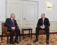 Prezident İlham Əliyevin Münhendə Türkiyənin Baş naziri ilə görüşü olub (YENİLƏNİB)  (FOTO)