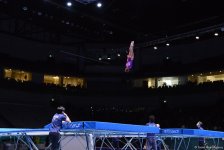 Bakıda kişilər və qadınlar arasında batut gimnastikası və tamblinq üzrə FIG Dünya kubokunun təsnifat yarışları (FOTOREPORTAJ 2)