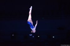 Bakıda kişilər və qadınlar arasında batut gimnastikası və tamblinq üzrə FIG Dünya kubokunun təsnifat yarışları (FOTOREPORTAJ 2)