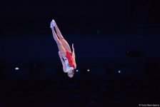 Bakıda kişilər və qadınlar arasında batut gimnastikası və tamblinq üzrə FIG Dünya kubokunun təsnifat yarışları (FOTOREPORTAJ 2)