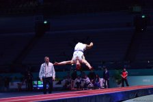 Bakıda kişilər və qadınlar arasında batut gimnastikası və tamblinq üzrə FIG Dünya kubokunun təsnifat yarışları (FOTOREPORTAJ 2)