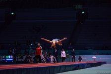 Bakıda kişilər və qadınlar arasında batut gimnastikası və tamblinq üzrə FIG Dünya kubokunun təsnifat yarışları (FOTOREPORTAJ 2)