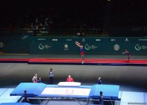 Bakıda Milli Gimnastika Arenasında batut gimnastikası və tamblinq üzrə ilk Dünya Kubokuna start verilib  (FOTO)