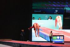 Bakıda kişilər və qadınlar arasında batut gimnastikası və tamblinq üzrə FIG Dünya kubokunun təsnifat yarışları (FOTOREPORTAJ)