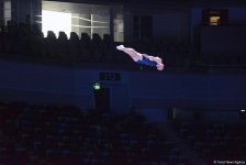 Bakıda kişilər və qadınlar arasında batut gimnastikası və tamblinq üzrə FIG Dünya kubokunun təsnifat yarışları (FOTOREPORTAJ)