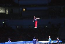 Bakıda kişilər və qadınlar arasında batut gimnastikası və tamblinq üzrə FIG Dünya kubokunun təsnifat yarışları (FOTOREPORTAJ)