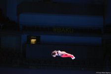 Bakıda kişilər və qadınlar arasında batut gimnastikası və tamblinq üzrə FIG Dünya kubokunun təsnifat yarışları (FOTOREPORTAJ)