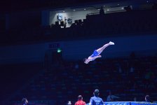 Bakıda kişilər və qadınlar arasında batut gimnastikası və tamblinq üzrə FIG Dünya kubokunun təsnifat yarışları (FOTOREPORTAJ)
