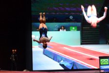 Bakıda kişilər və qadınlar arasında batut gimnastikası və tamblinq üzrə FIG Dünya kubokunun təsnifat yarışları (FOTOREPORTAJ)