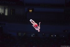 Bakıda kişilər və qadınlar arasında batut gimnastikası və tamblinq üzrə FIG Dünya kubokunun təsnifat yarışları (FOTOREPORTAJ)