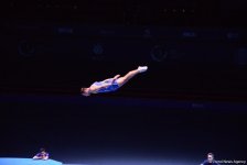 Azərbaycan gimnastı batut gimnastikası üzrə Dünya kubokunun finalına çıxıb (FOTO)