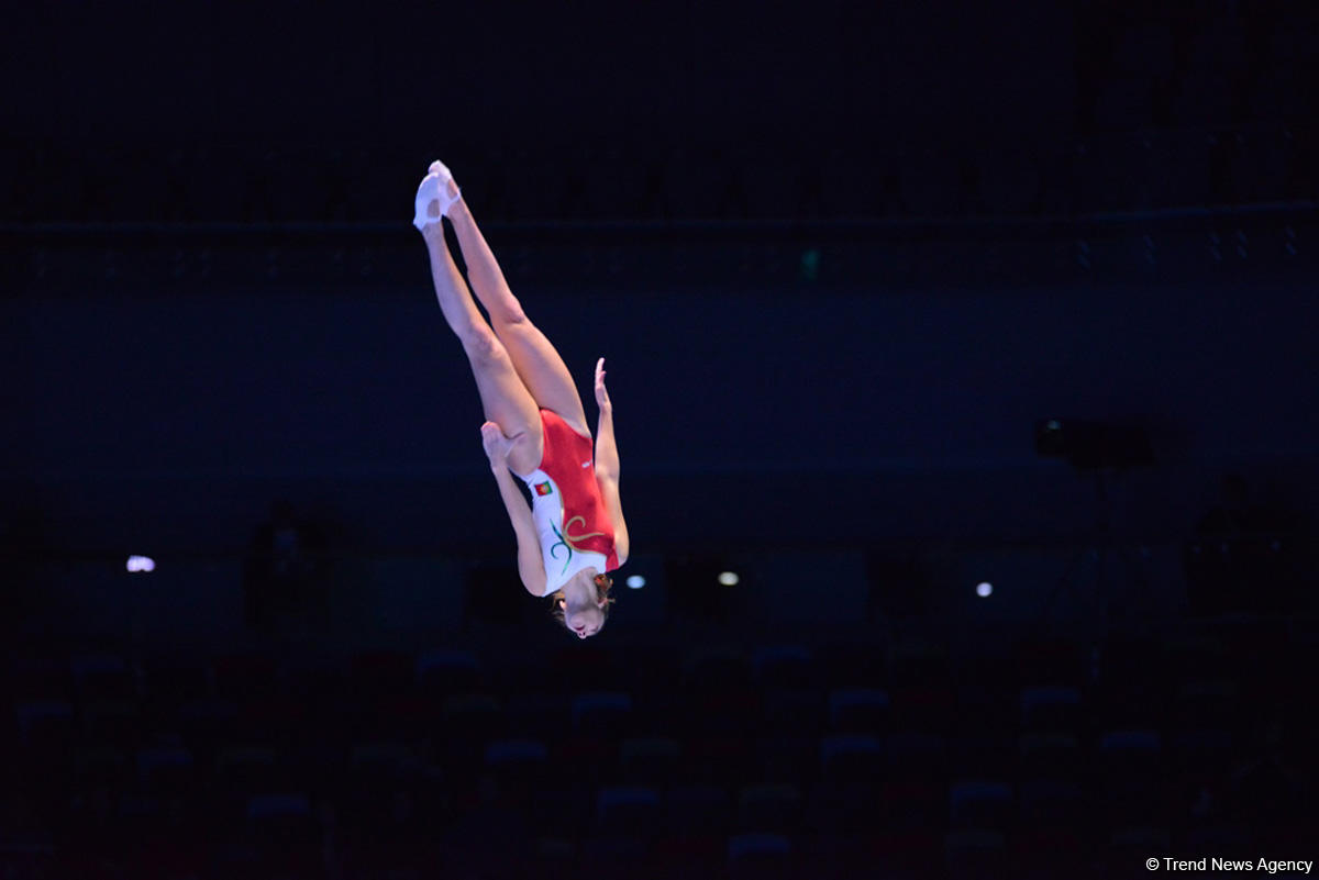 Bakıda kişilər və qadınlar arasında batut gimnastikası və tamblinq üzrə FIG Dünya kubokunun təsnifat yarışları (FOTOREPORTAJ 2)