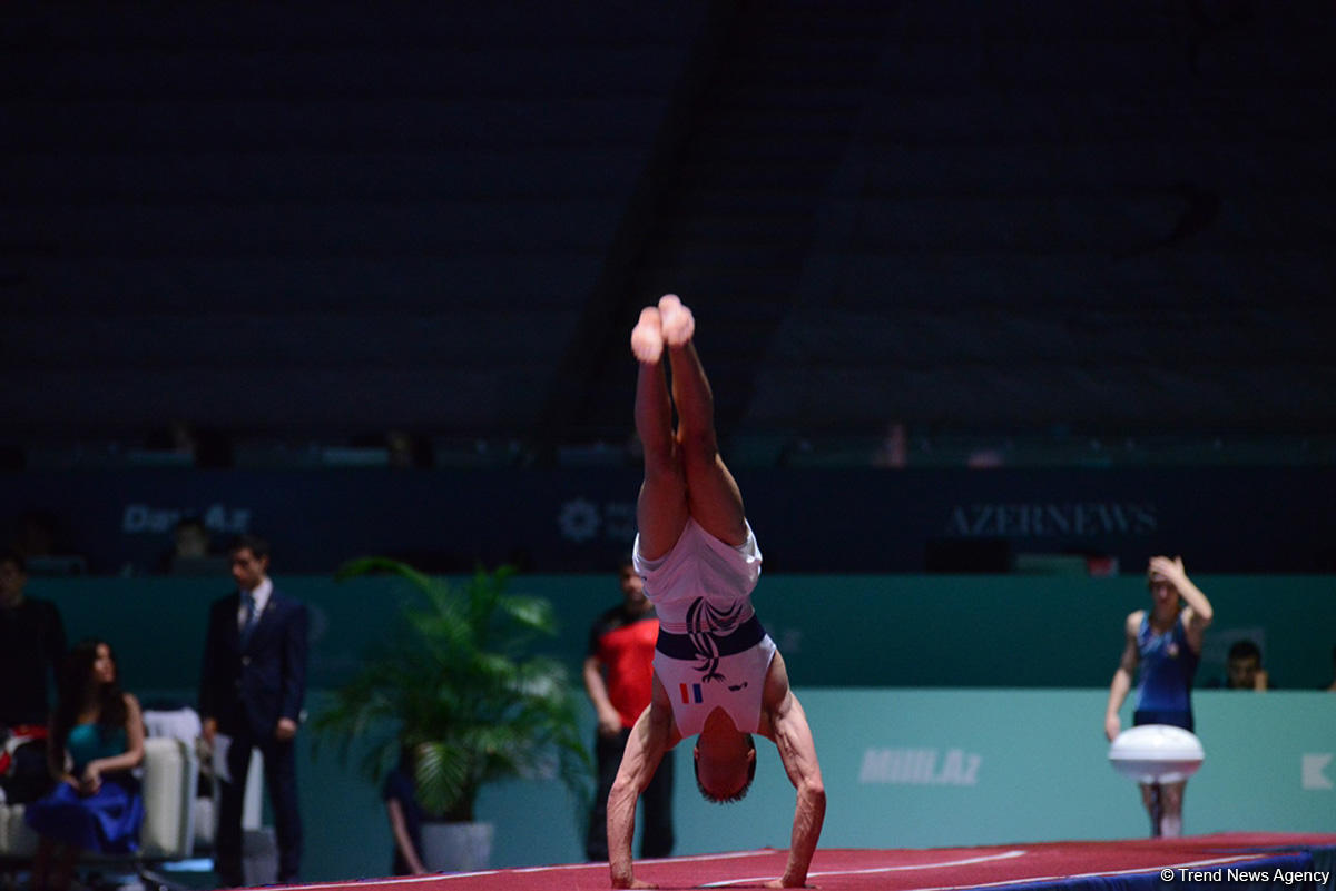 Bakıda kişilər və qadınlar arasında batut gimnastikası və tamblinq üzrə FIG Dünya kubokunun təsnifat yarışları (FOTOREPORTAJ 2)