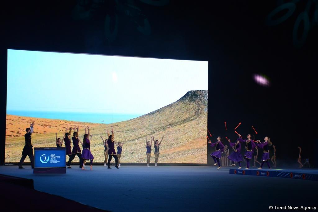 Batut gimnastikası və tamblinq üzrə Dünya kubokunun açılış mərasimi keçirilib (FOTO)